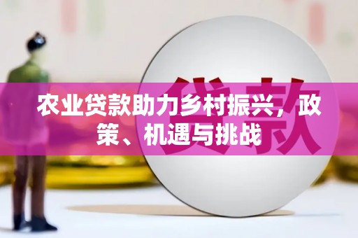 天津农业贷款助力乡村振兴，政策、机遇与挑战