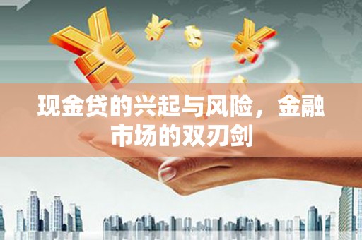 坦洲现金贷的兴起与风险，金融市场的双刃剑