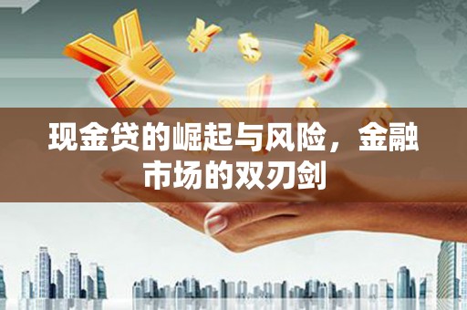 学甲现金贷的崛起与风险，金融市场的双刃剑