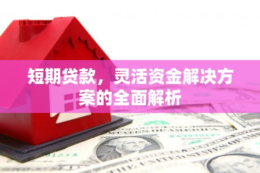 旬阳短期贷款，灵活资金解决方案的全面解析