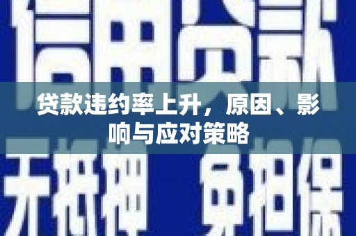山上贷款违约率上升，原因、影响与应对策略