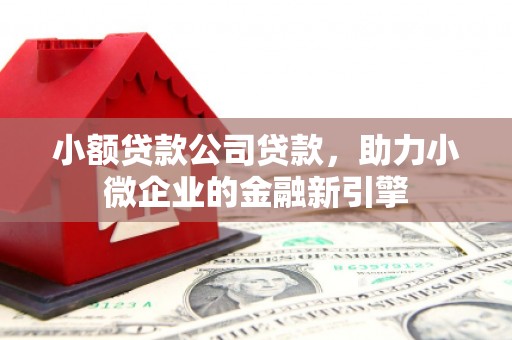 富顺小额贷款公司贷款，助力小微企业的金融新引擎