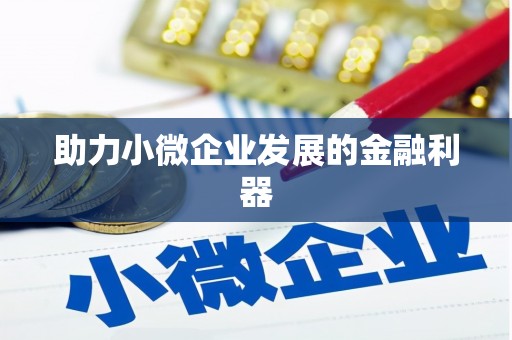 曹妃甸助力小微企业发展的金融利器