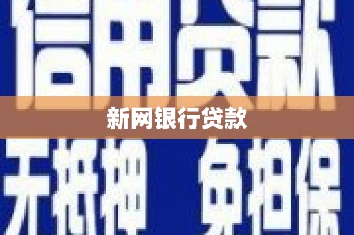 临渭新网银行贷款