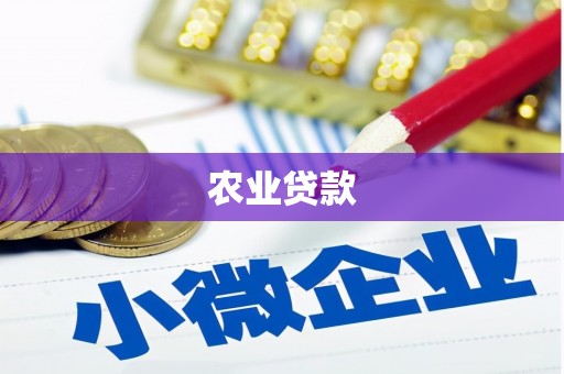 青川农业贷款