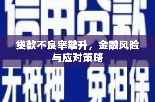 容县贷款不良率攀升，金融风险与应对策略