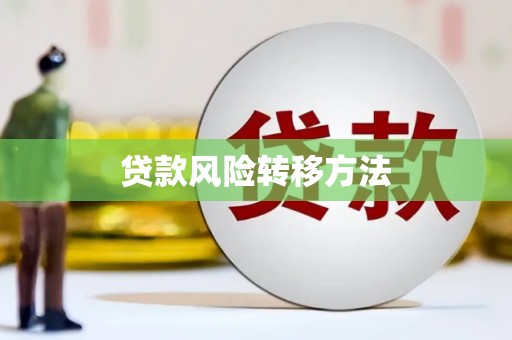 普洱贷款风险转移方法