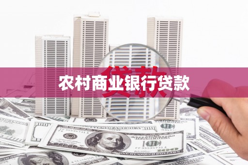 海端农村商业银行贷款