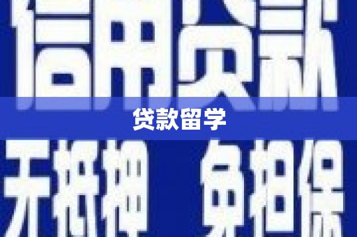 赫山贷款留学